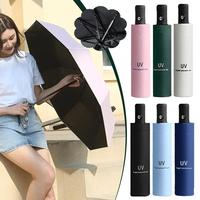 2024 New Folding Automatic Mini Umbrella Anti UV Rain Wind Umbrella And Fashion Portable Proof Umbrella Sun Sunshade Light N2M7