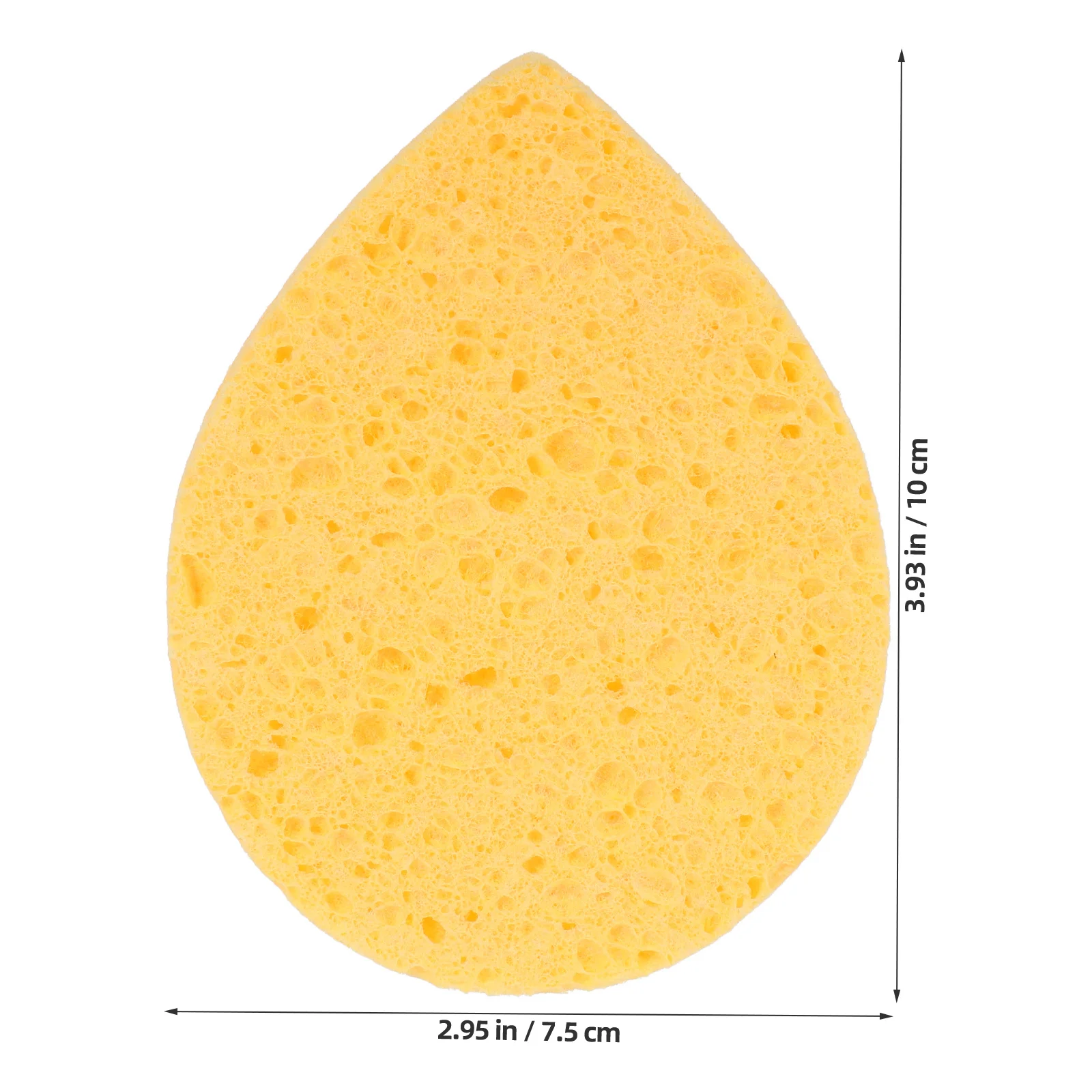 4 Stück Multifunktions-Gesichtsschwämme, kompakte, wiederverwendbare Gesichtsreiniger, Peeling-Schrubber für Make-up-Entfernung, Tiefenreinigung der Haut