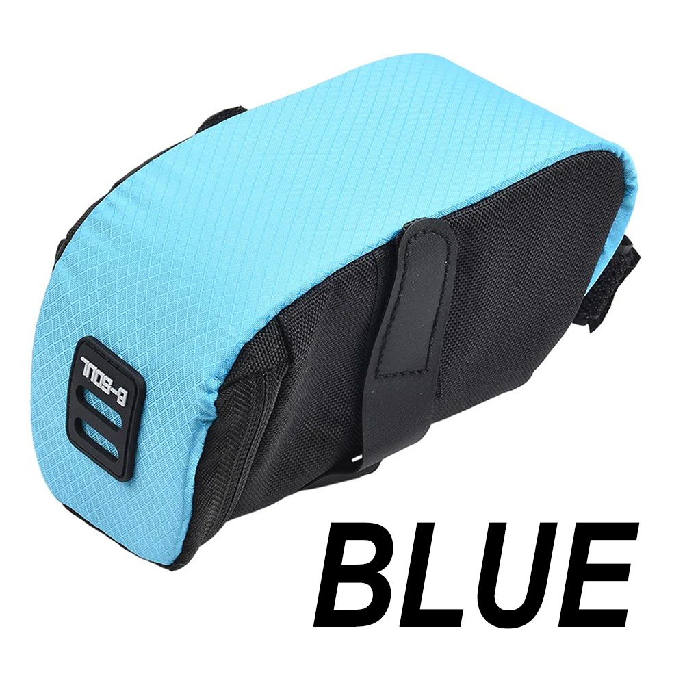 Bicycle Bag Bike Saddle Bag Hot Sale Cycling Seat Tail Pouch Foldable Seatpost Storage Bag Backpack Bicycle 15x7x7cm Accessorie