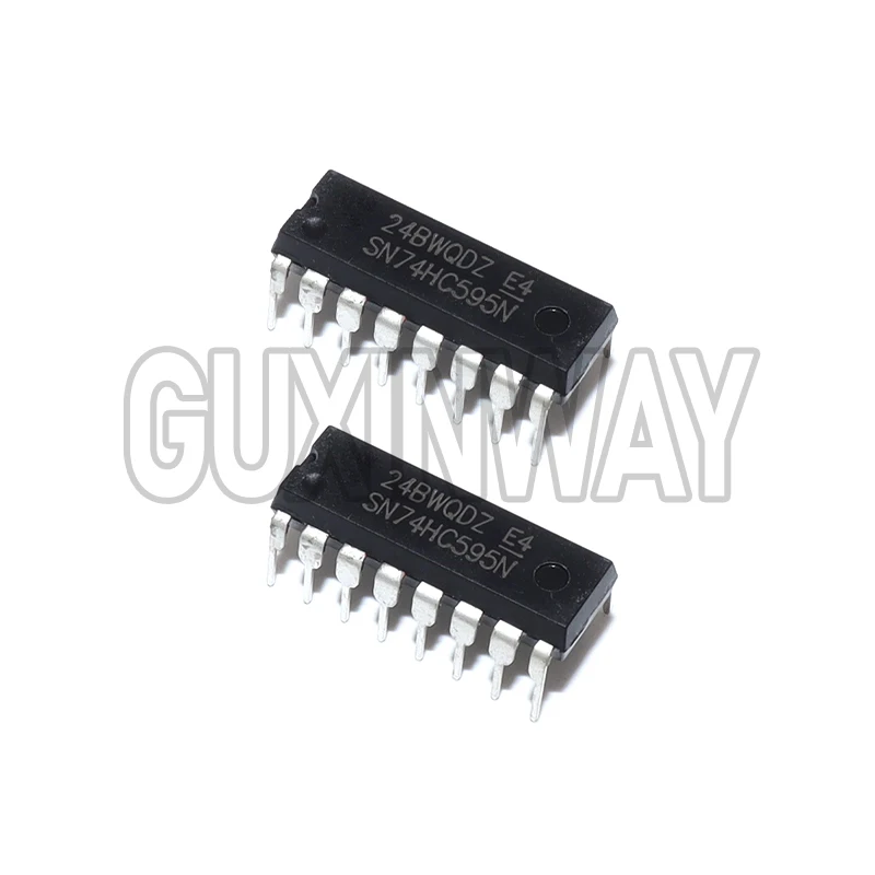 10 قطعة SN74HC595N DIP16 DIP 74HC595N 74HC595 DIP-16 SN74HC257N 74HC257 SN74HC393N 74HC393 SN74HC590AN 74HC590 SN74HC590N 74HC590N 74HC590N