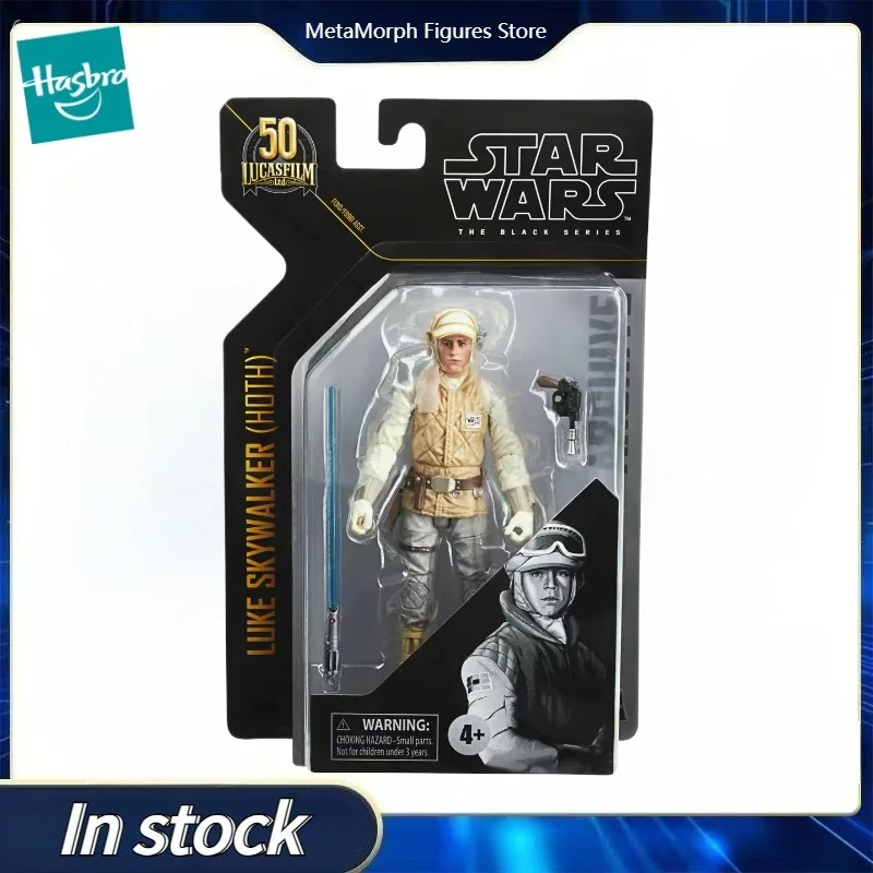

Original Hasbro Star Wars The Black Series LUKE SKYWALKER (HOTH) Anime Figure Toy Collection Model