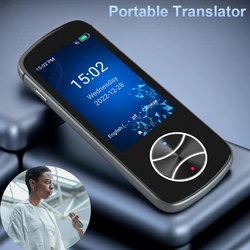 V10 Language translator device Smart Voice AI Translator Portable Audio Translator 137 Language In Real Time Offline Translator