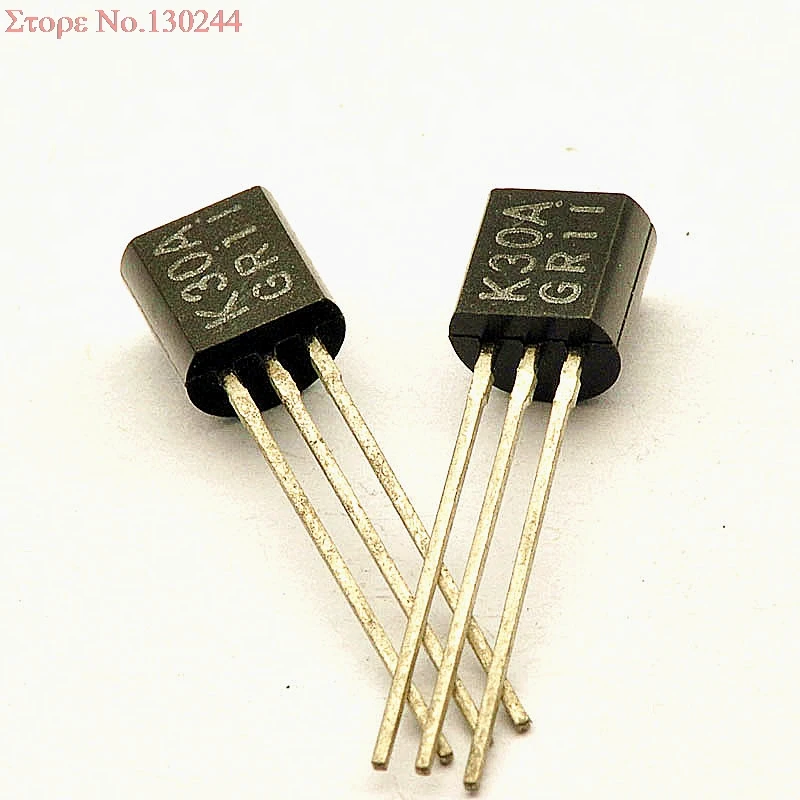 10 stks/partij 2SK30A-GR 2SK30A K30A TO92 nieuwe MOS FET transistor Op Voorraad