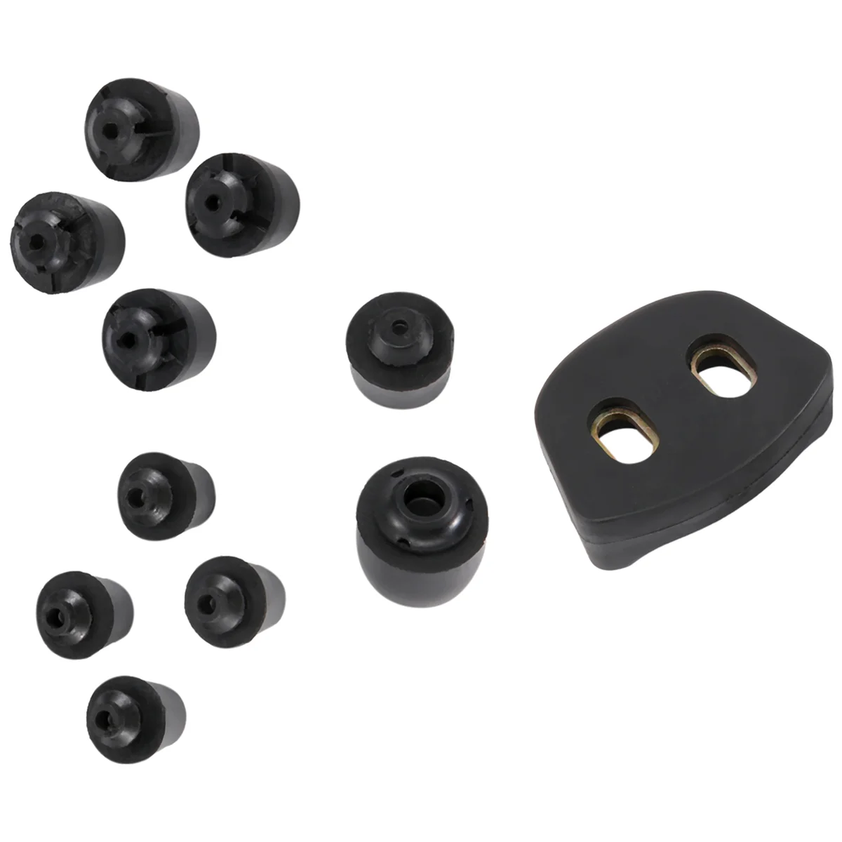 ตัวหน่วงประตูรถ11ชิ้นแผ่นกันกระแทกยางกันกระแทกสำหรับมอนเตโร V31 V32 V33 V43 V45 V77 V73