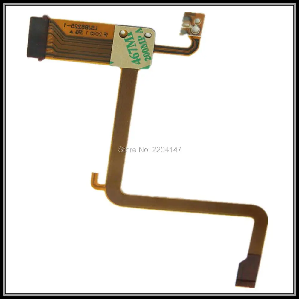 2PCS/Superior quality  NEW LCD Flex Cable For Panasonic NV-DS60 NV-DS65 DS60 DS65 Video Camera Repair Part