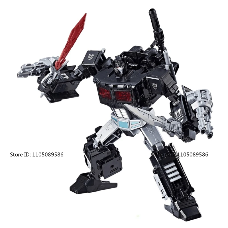 Tout nouveau boîtier d'origine Transformer G1 Dark Convoy ‌   Figurine modèle cadeaux de vacances décorations de studio ornements figurine robot
