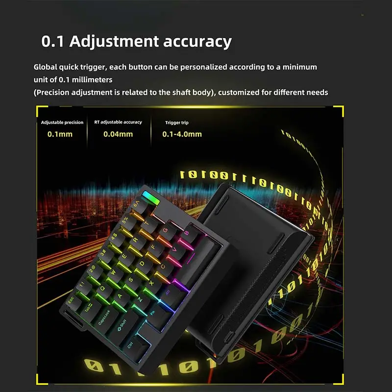 One-handed keyboard design for easy use