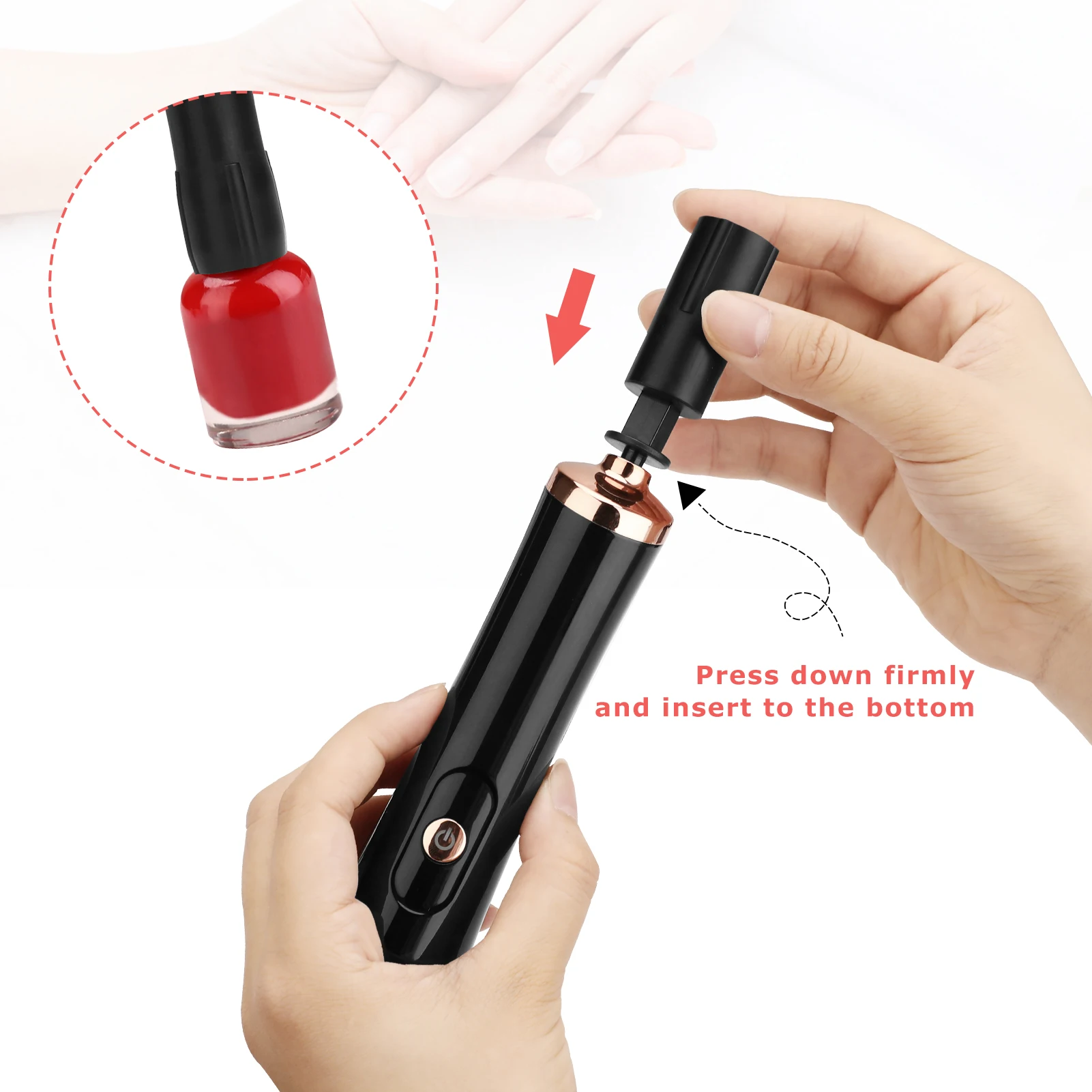 1 Set Eyelash Glue Shaker Electric Wake-up Tools for Nail Polish Tattoo Ink Liquid Shaking Machine Eyelash Glue Makeup Device