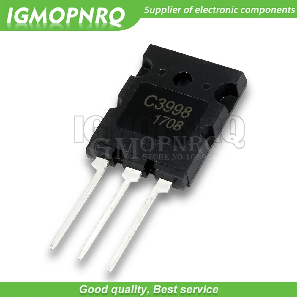 5pcs 2SC3998 TO-3PL C3998 TO-3P 25A 1500V transistor