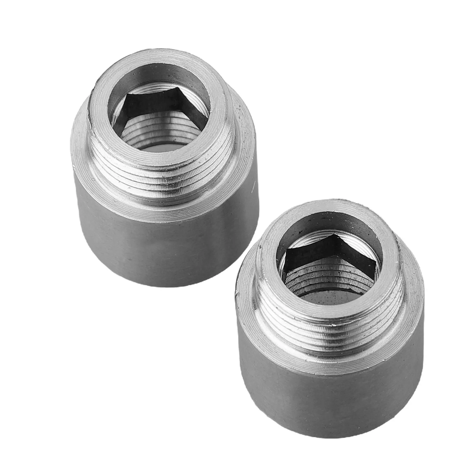 أذرع الدش رأس الدش تمديد متعدد الاستخدامات ذكر إلى أنثى 30 مللي متر تعديل الدش 2 حزمة 304 الفولاذ المقاوم للصدأ #3