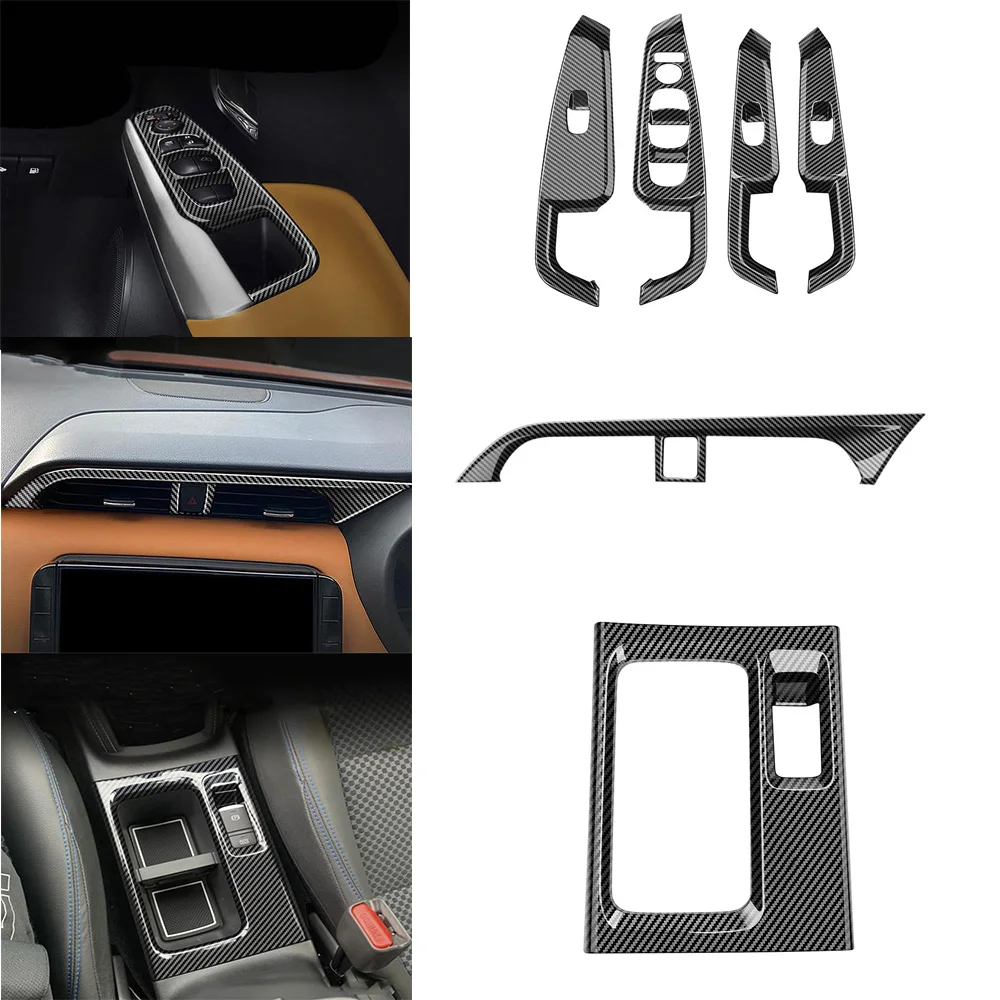 

ABAIWAI Rhd для Nissan Kicks E-power P15 2020-2022 ABS внутренняя панель переключателя подъема окна шестерня чашка для воды крышка центральный воздуховыпускной отверстие