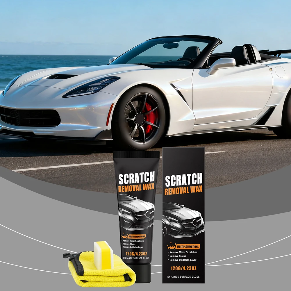 Light Scratch Remover for Vehicles - Compatible with All OEM Paint Types Including Metallic and Pearl Finishes