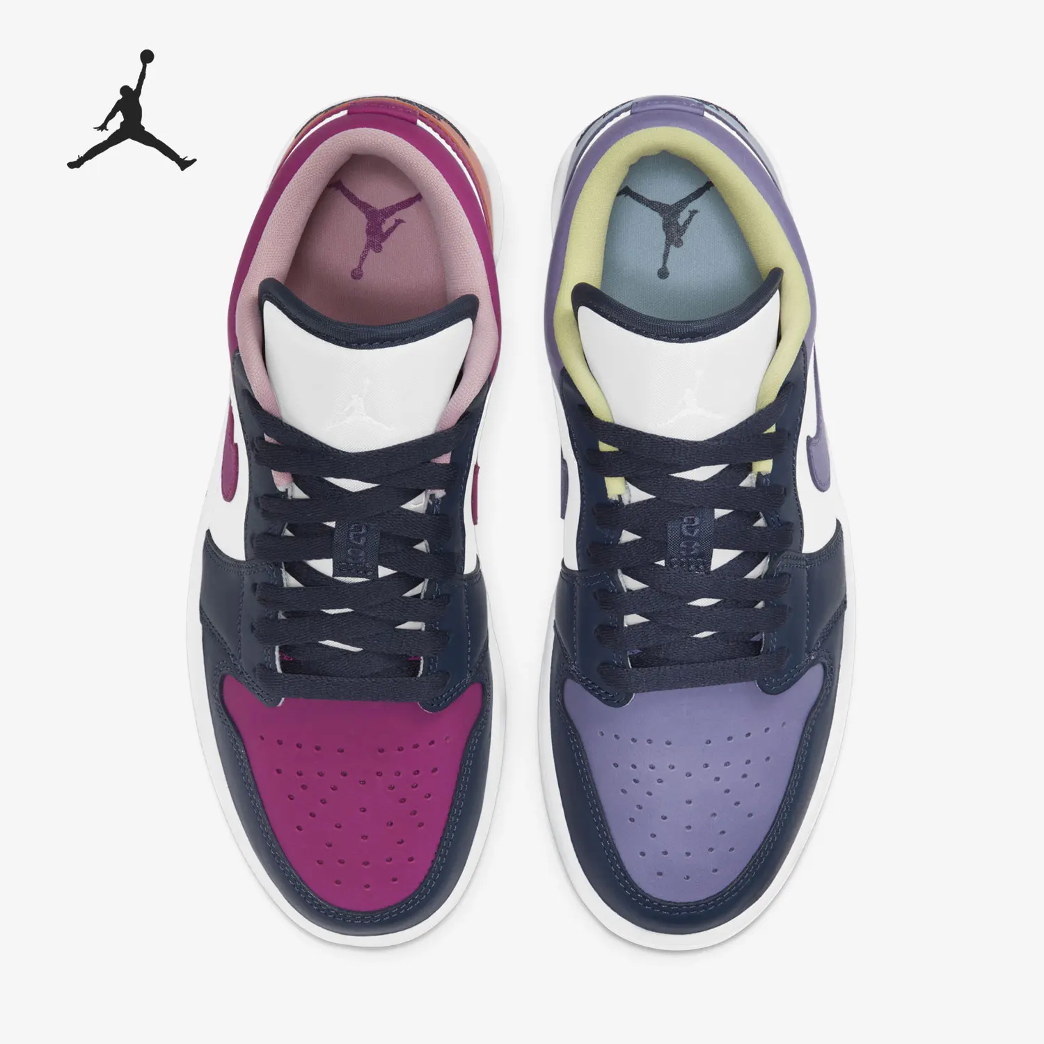 Nike genuine Air Jordan 1 men's and women's low cut sports basketball shoes DJ4342-400 view 5