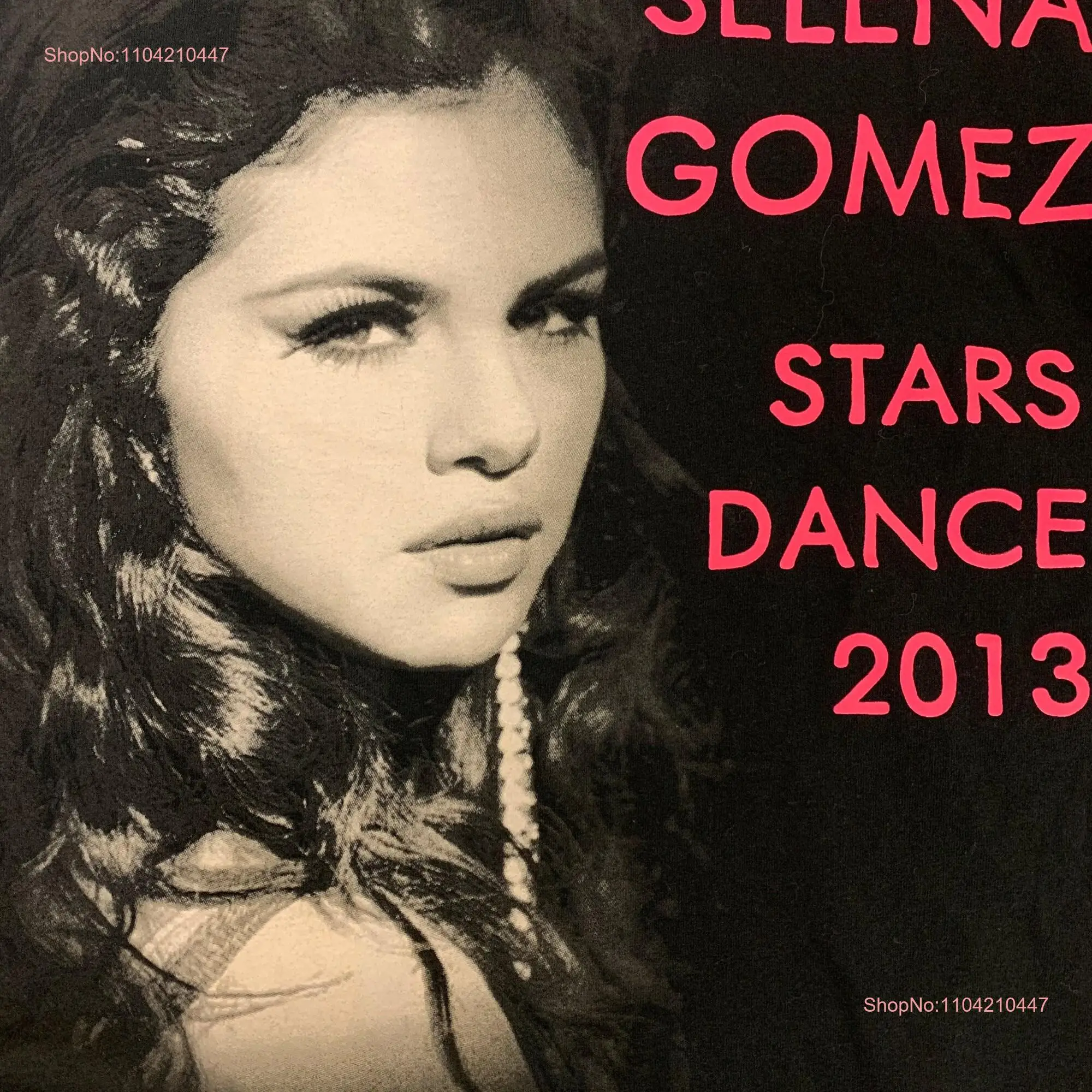 Gently Used Selena Gomez 2013 Stars Dance tour T Shirt Large long or short sleeves