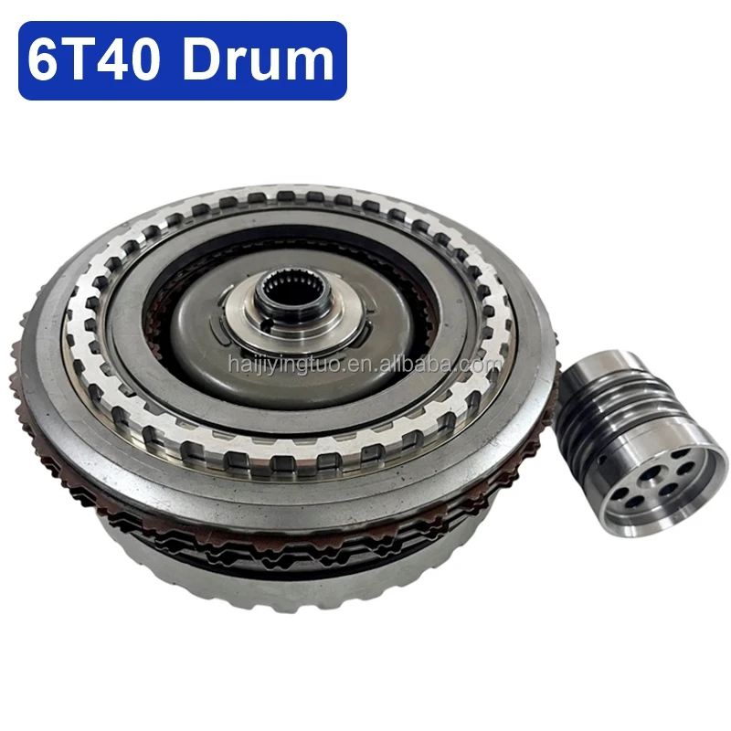 6T40E 6T45E Transmission 3-5 Reverse Double Drum Kit 4-5-6 Clutch Fully Loaded Suit For GM Buick Opel Chevrolet 6T40 6T45