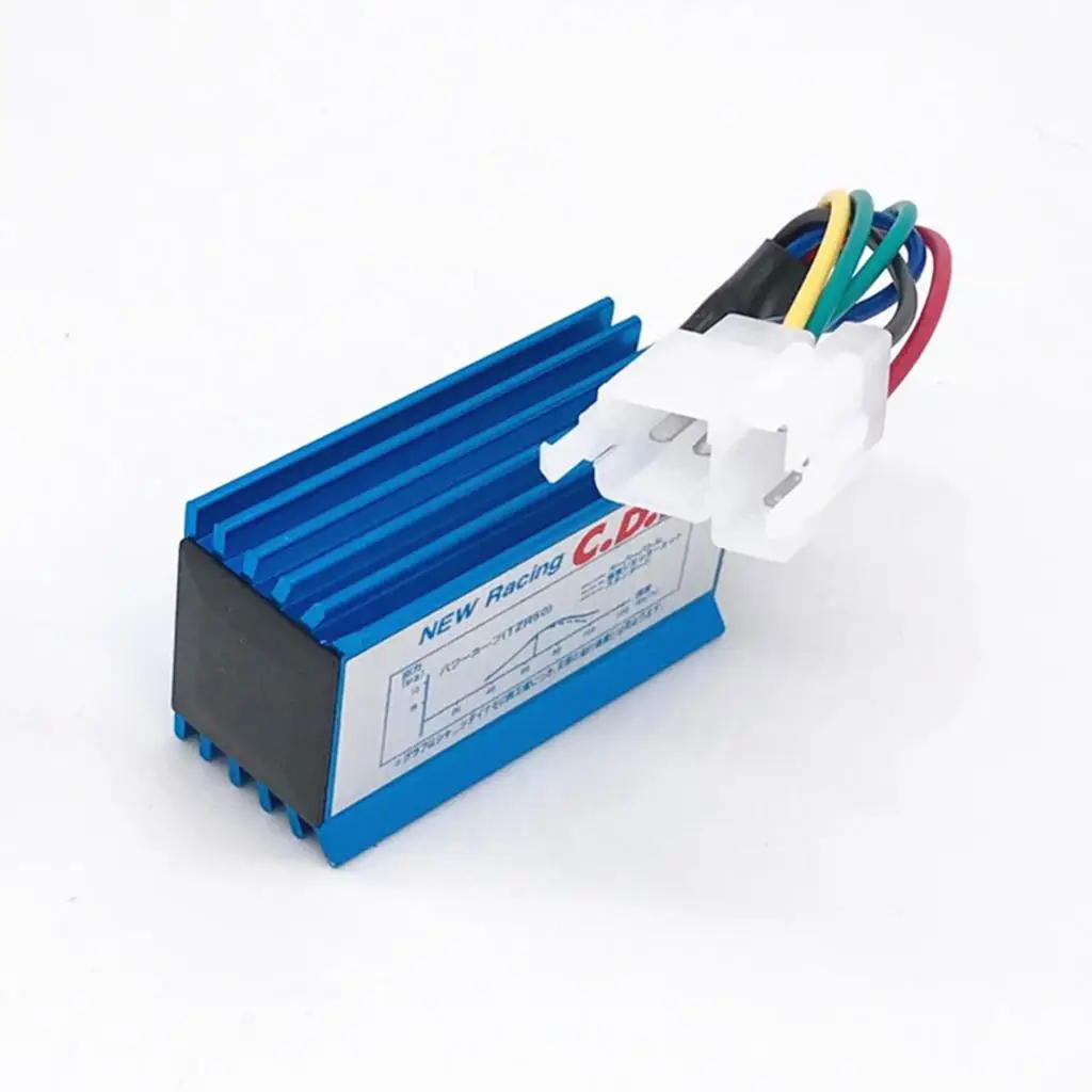 

6 Pin Racing CDI AC Unit High Output Motorcycle Ignition System Aluminium Upgrade for Honda CG125 CG150 CG200 CG250