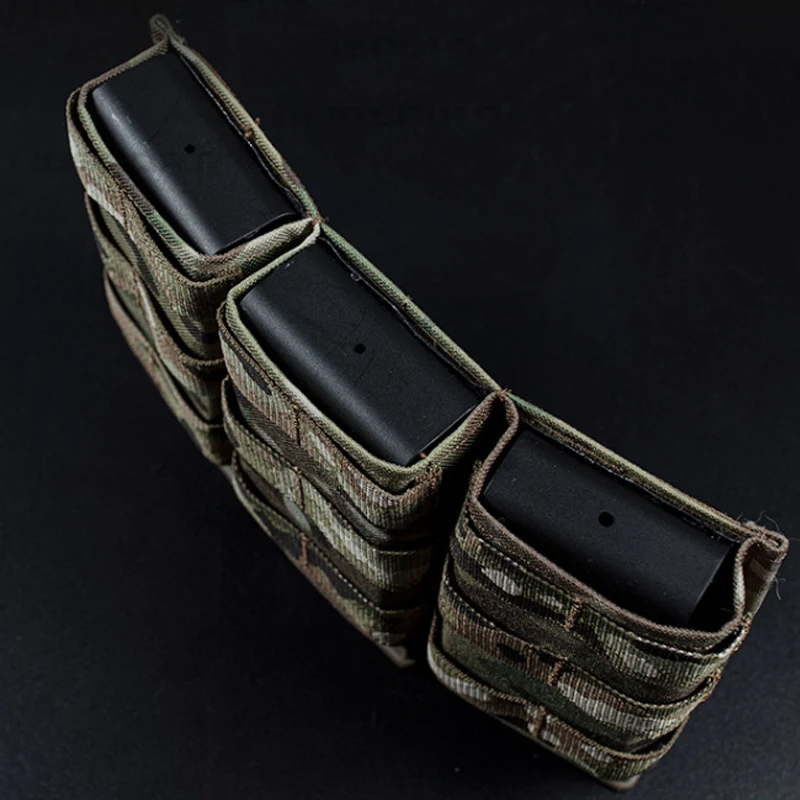 Imagem -05 - Bolsa Tripla Multi-purpose Molle Belt 7.62