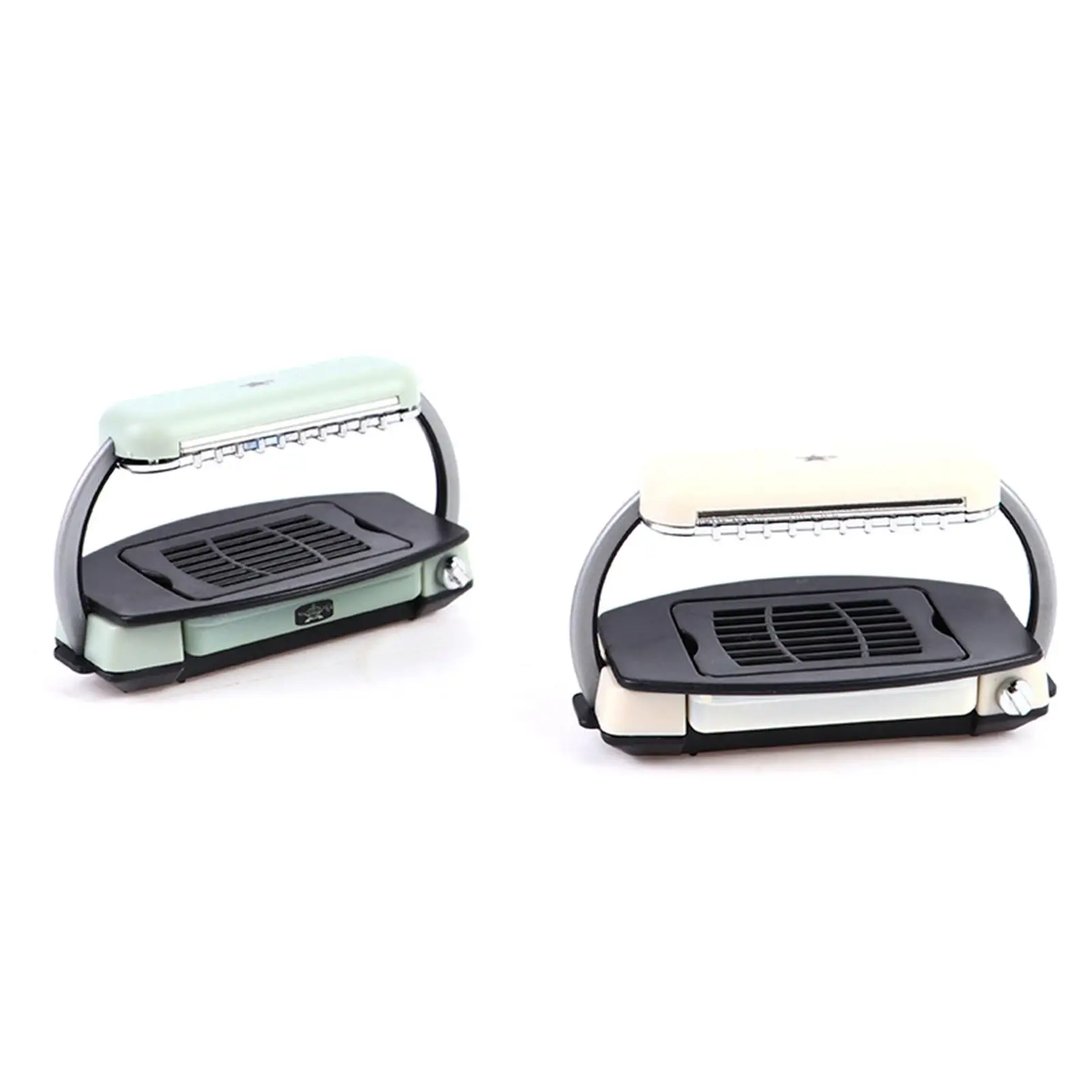 1/12 شواية باربيكيو لبيت الدمى، ديكور لعب لمطبخ الطعام