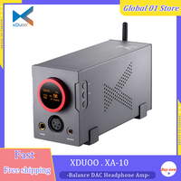 Xduoo XA-10 AK4493EQ*2 MQA DAC Balanced Headphone Amplifier USB XMOS XU216 DSD512 32Bit 768KHz HiFi Audio Decoder Bluetooth LDAC