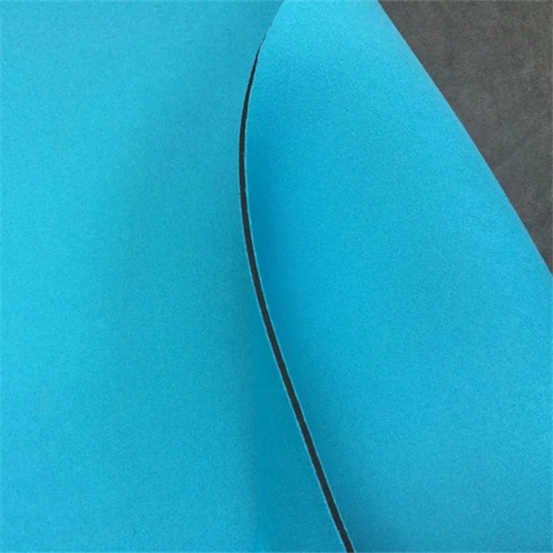 4mm Thick SBR Neoprene Fabric Soft Elastic Shockproof Colorful Diving Double Sided Composite Cloth Sports Protector Gear Surfing