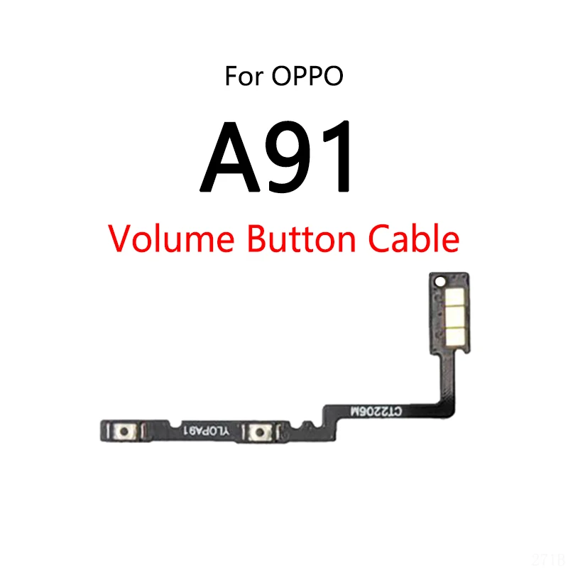 Power Button Switch Volume Mute Button On / Off Flex Cable For OPPO A91 4G