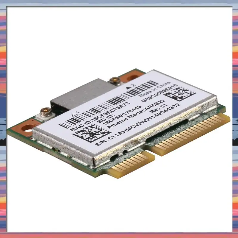 AC18(Guaranteed) 10X AR5B22 2.4/5Ghz Dual Band Wifi Card 802.11Ac Bluetooth 4.0 Wireless WLAN Card For Lenovo Y400 Y500 Y410P S2