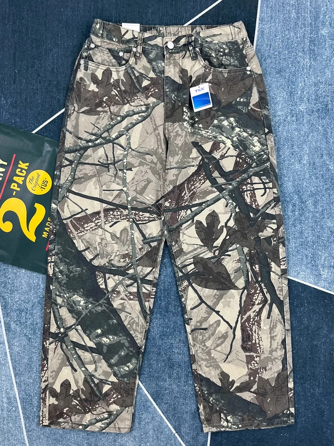 

Прямые повседневные брюки из чистого хлопка, мужские модные брендовые брюки в уличном стиле, весенне-осенние стильные брюки