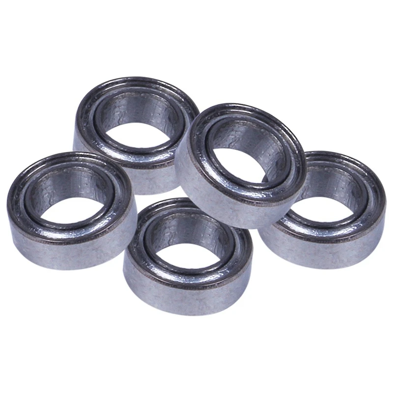 30Pcs 13Size Miniature Metal Shielded Sealed Groove Model Ball Bearing Size: MR74-ZZ 4 X 7 X 2.5Mm