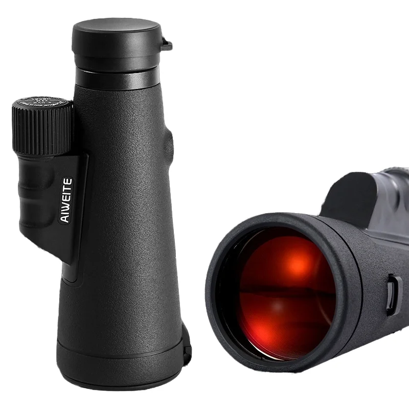 12x56 ED Monocular Telescope High PowerHD BAK4 Prism SMC Coated IPX7 Waterproof Low Light Night Vision for Bird Watching Hunting