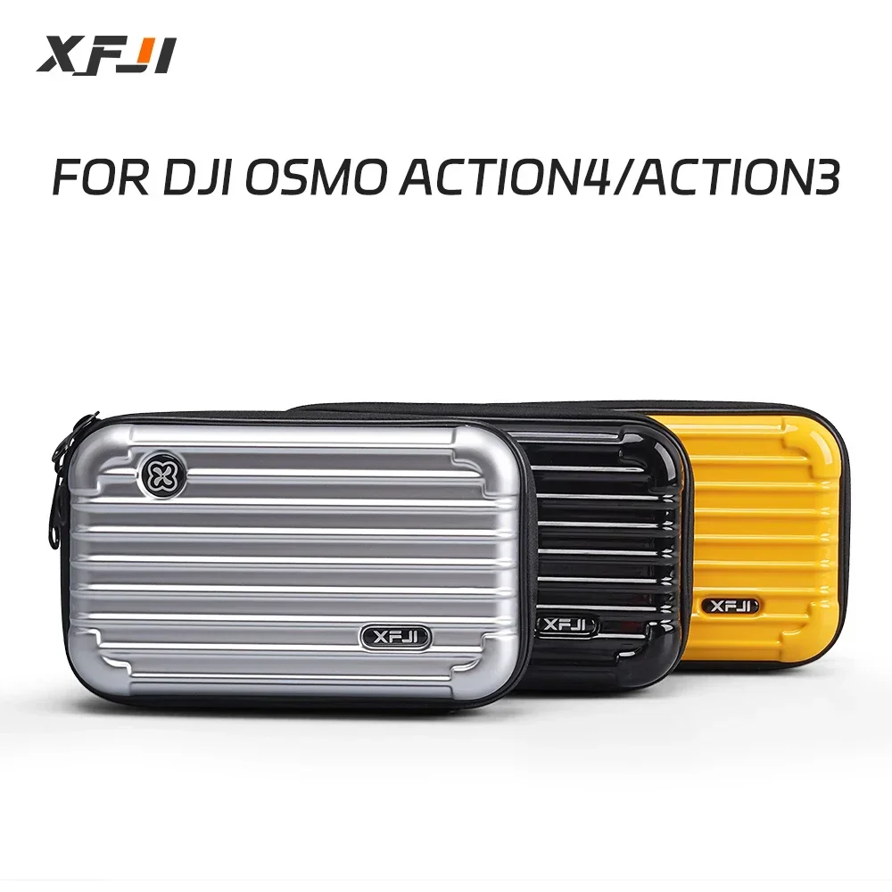 For DJI Osmo Action 4 3 Storage Bag Case Portable Mini Hard Shell Handbag Waterproof Protective Case Sports Camera Accessories
