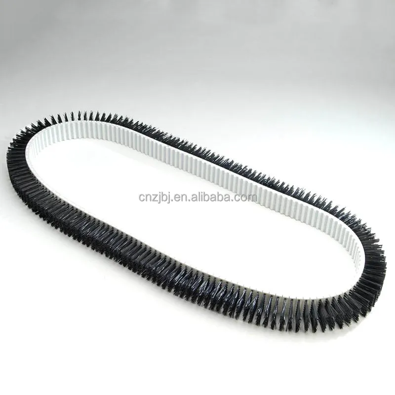 T5 T10 T20 Endless Timing Drive Belt Industrial Grade Customizable OEM Synchronous Belt Mounted Synthetic Fiber Brush Robotic