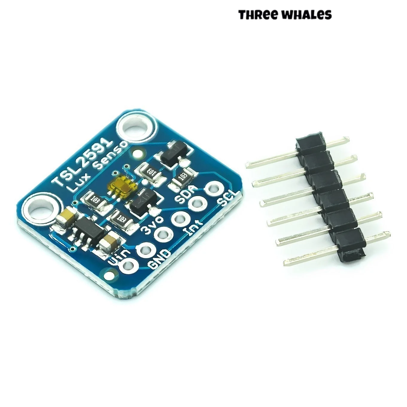 TSL2591 Digital Light Sensor Breakout Module High Dynamic Range Lux IR Infrared Full Spectrum Diodes Detect 3.3V-5V for Arduino