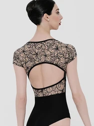 Ballet Leotards for Women Swimsuit for Dancing Clothes Lace Leotard Classic Dance Costume Ballerina Dancewear Gymnastic Bodysuit