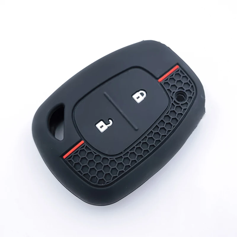 New Silicone Car Key Fob Cover Case 2 Button for Renault Kangoo Traffic Master for Opel Vivaro Movano for Nissan Remote Shell