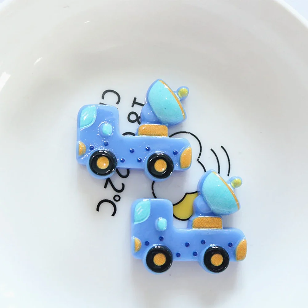 10PCS Shiny Sprinkler Series Miniature Resin Flat Back Cabochons For Hairpin Scrapbooking DIY Home Decor Craft Accessories