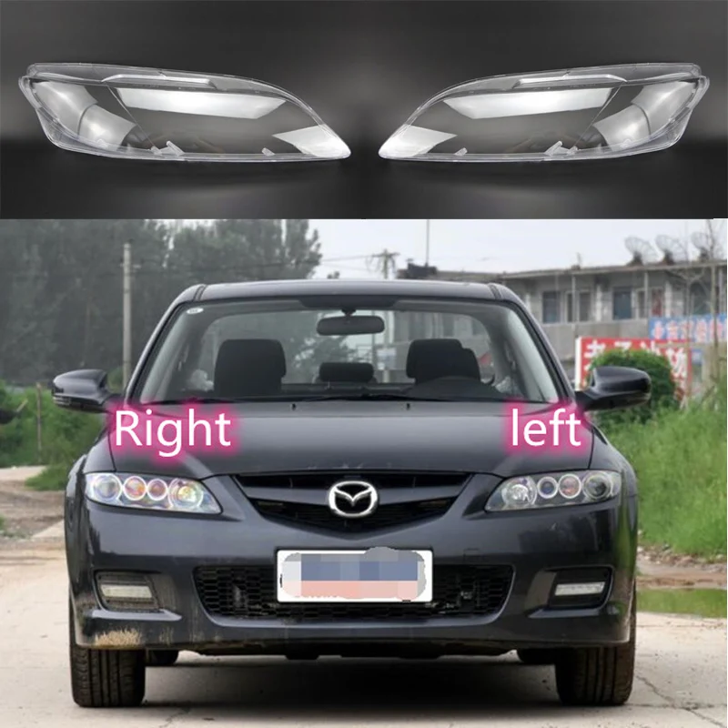 

Auto Head Light Caps For Mazda 6 2003-2009 2010-2015 Car Lampshade Lamp Shade Front Headlight Cover Glass Lens Shell