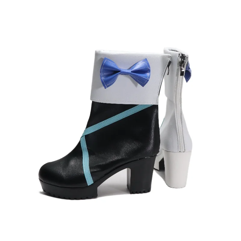 Jeu joli Derby Hishi Miracle Cosplay chaussures bottes Mirako pour fête d'halloween adultes femmes hommes