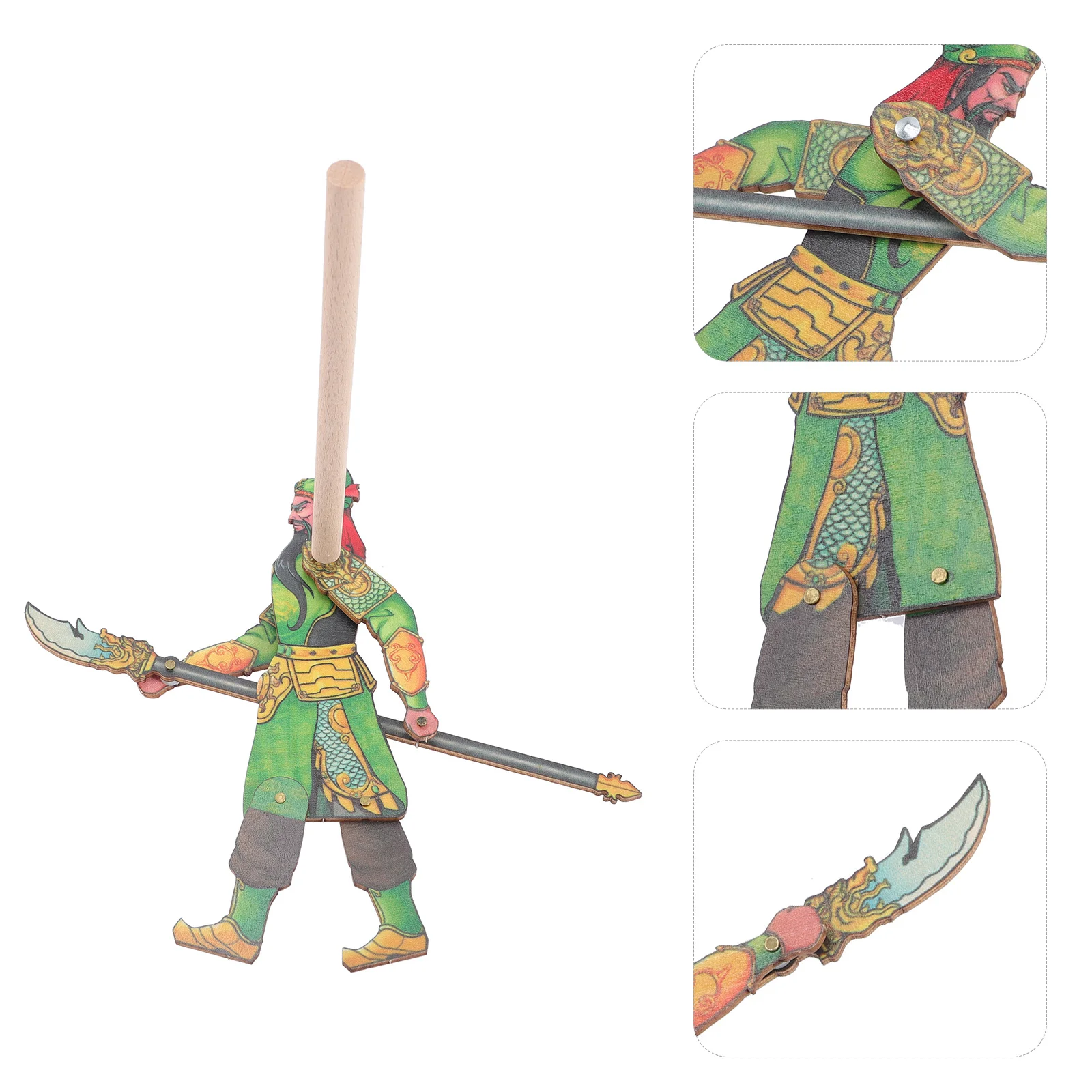 Chinese Schaduw Creatieve Handgemaakte Marionet Theater Educatief Speel Prop voor Kinderen Vroeg Leren en DIY