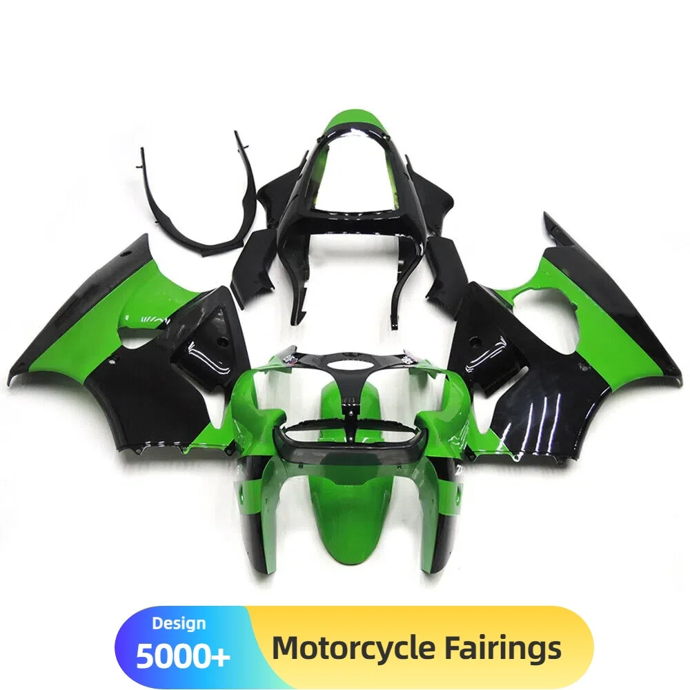 

Aftermarket Injection Molded Fairing Panel Kit for KAWASAKI 2000-2002 ZX-6R - Customizable Motorcycle Bodywork Cowl Covers