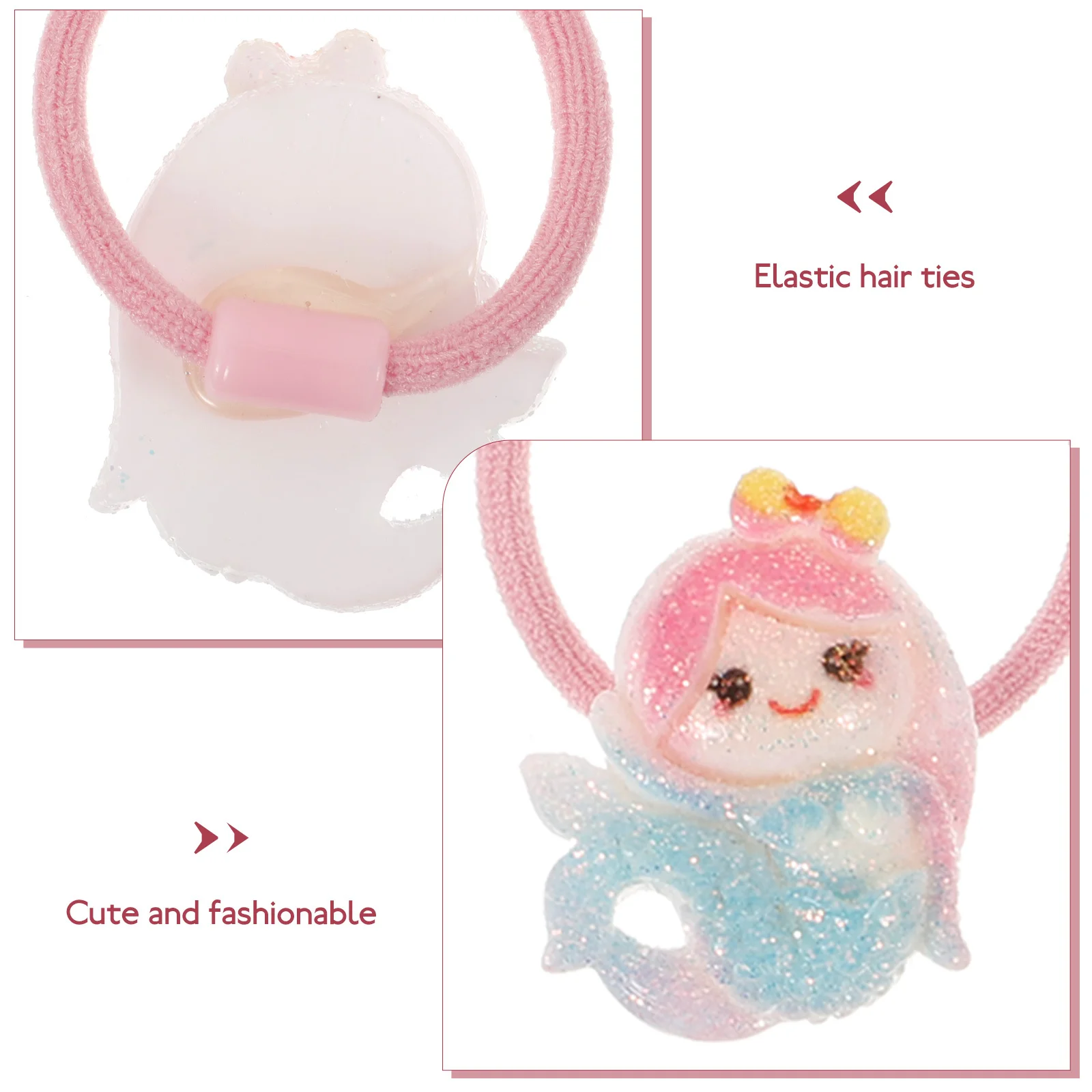 

Милые мультяшные веревки для девочек, эластичные завязки, эластичные держатели для хвоста, аксессуары, резинки для волос для тонких волос