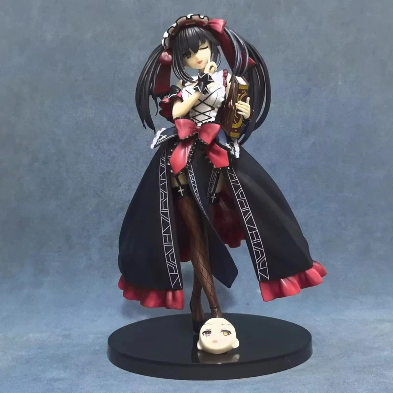 

New Date A Live Kurumi Tokisaki 'Nibelcole' Anime Figure - Gothic Lolita Spirit Collector Statue Desktop Display Gift