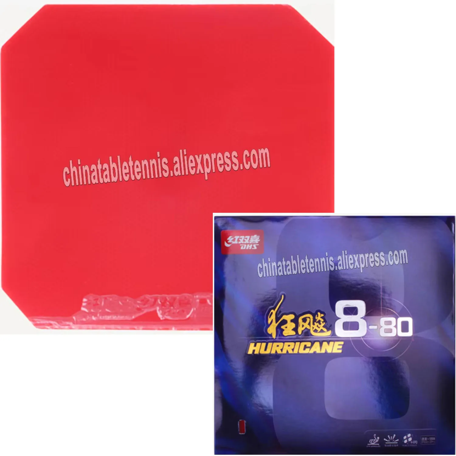 DHS Original Hurricane8-80 Hurricane 8-80 Pips-In H8-80 Накладка для настольного тенниса Накладка для пинг-понга Tenis De Mesa Hurricane-8-80