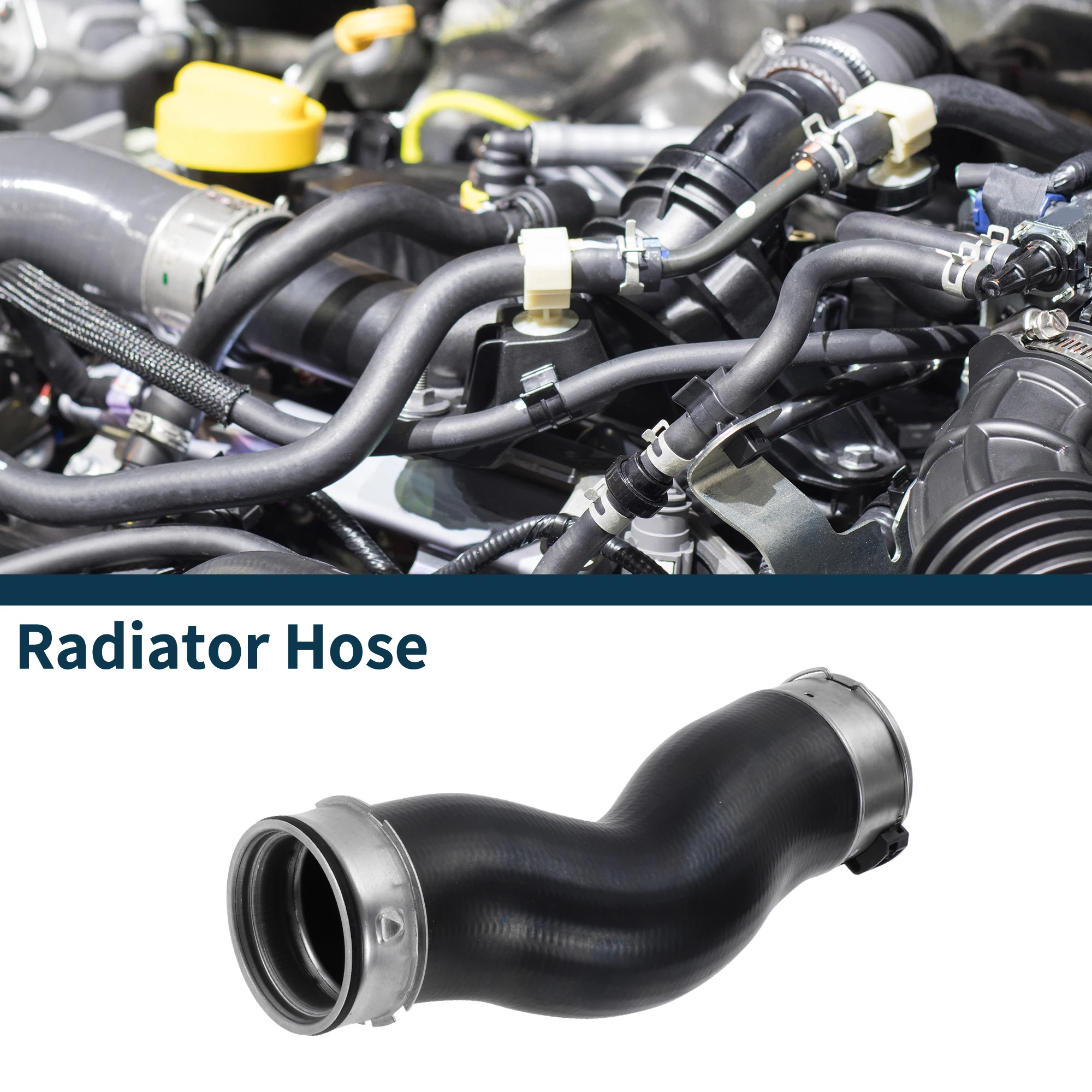 

Шланг радиатора UXCELL для BMW X5 F15 F85 2015-2018 No 11618513852 Труба интеркулера черный