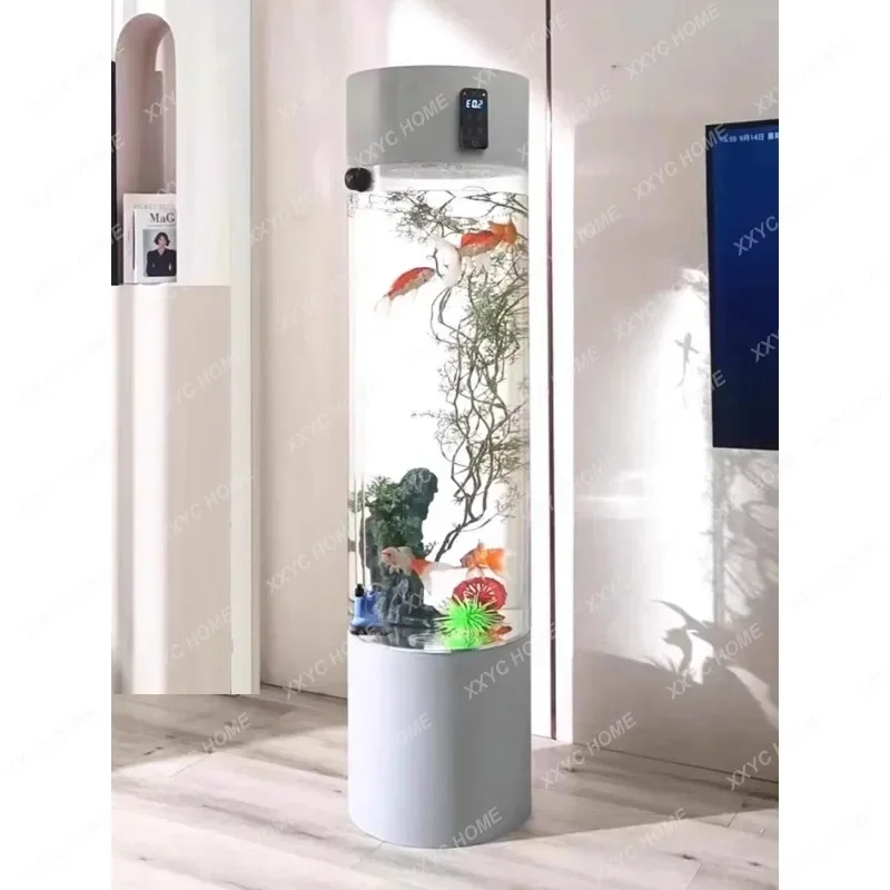 

Fish Tank Living Room Medium Intelligent Ecological Pot Vertical Rain Aquarium Filter