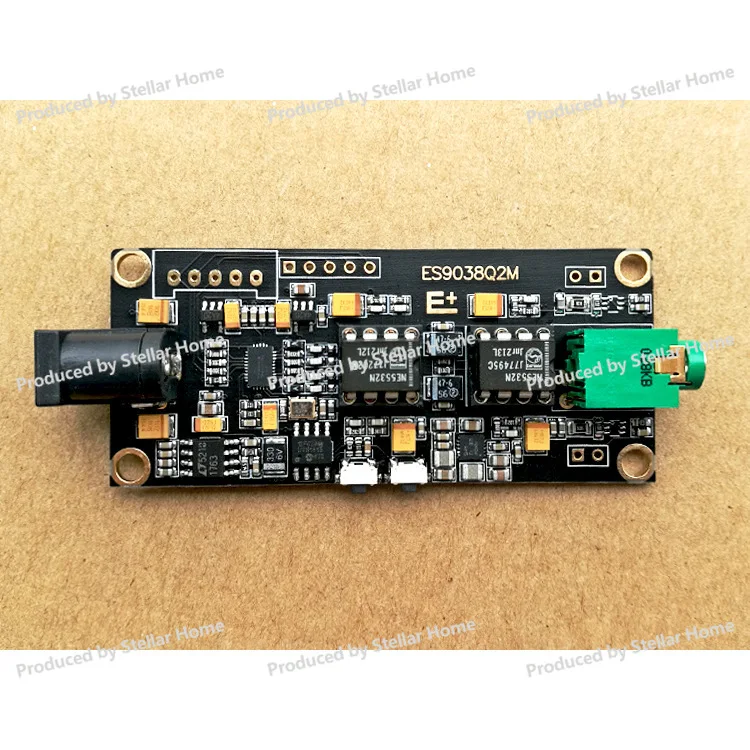 SB Module with ES9038Q2M Decoder Board Featuring I2S Input. Asynchronous USB module  ES9038 can be paired with Italian interface