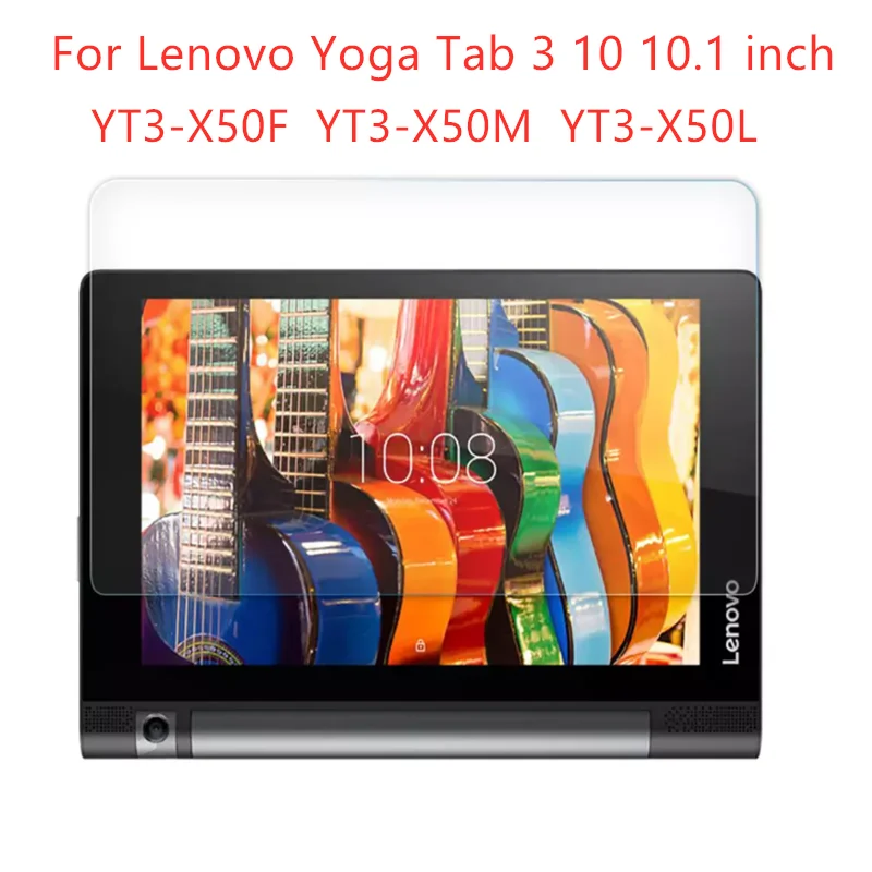 Ochraniacz ekranu ze szkła hartowanego 9H do tabletu Lenovo Yoga Tab 3 10 YT3-X50 X50M X50F 10,1" bez pęcherzyków powietrza HD przezroczysta folia ochronna