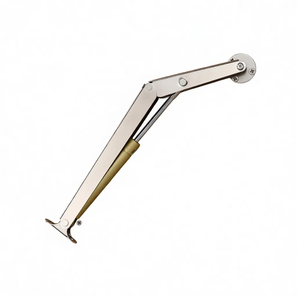 Hydraulic Gas Spring Hinge For Tatami Bed Upward Cabinet Door Support Soft Close Furniture Lid Stay Hardware Steel