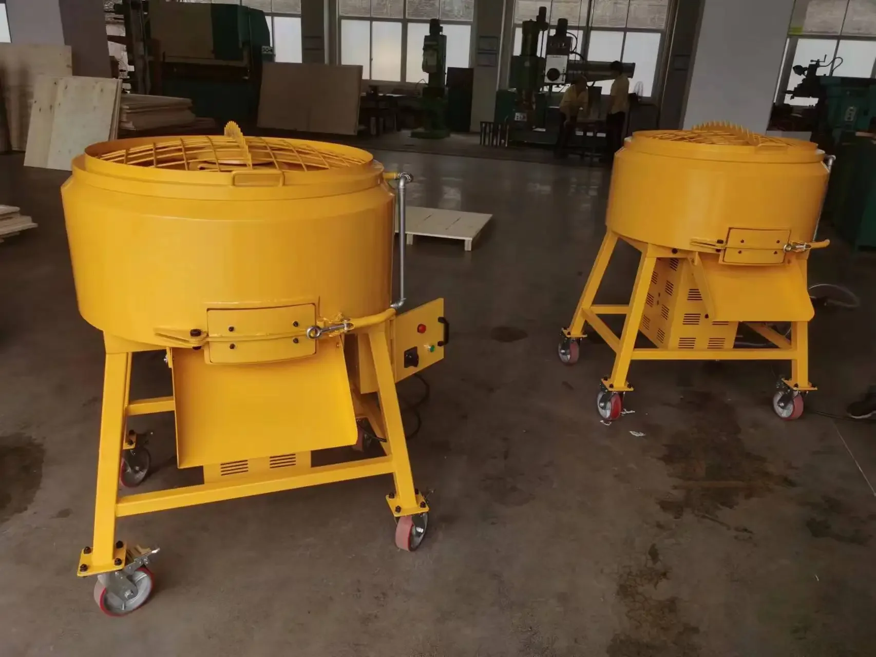 wallgoe uhpc Ultra high performance concrete mixer vertical castable pan mortar mixer