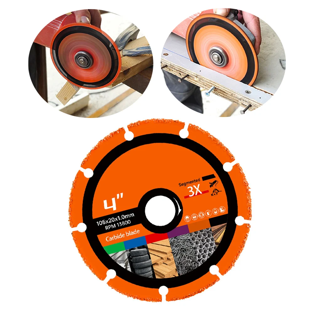 100x20mm Alloy Steel Cutting Disc Circular Saw Blade for For wood PVC Pipes Steel Nails Efficient Cutting Tool