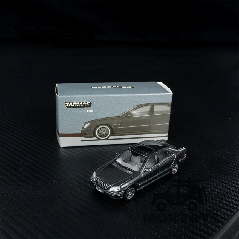 Tarmac Works 1:64 MB S 65 Tectite Grey Metallic Diecast Model Car